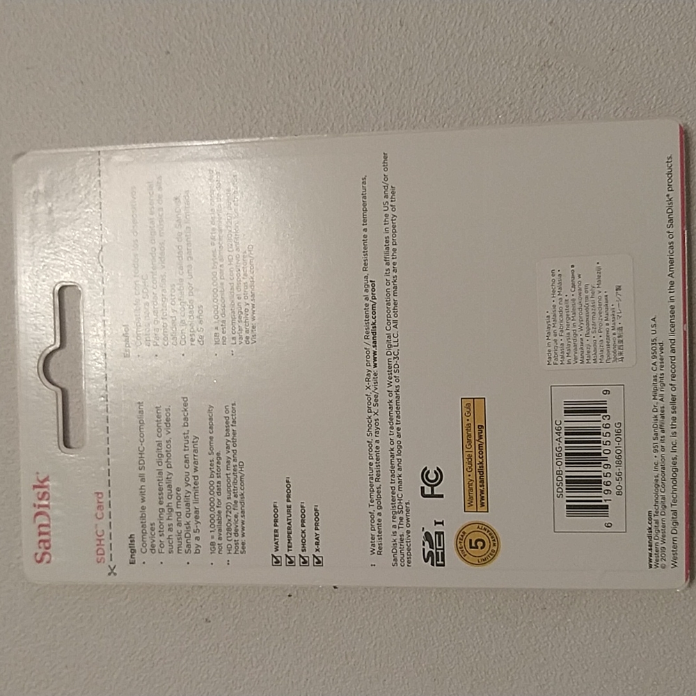 SDHC Card - Picture 2 of 2